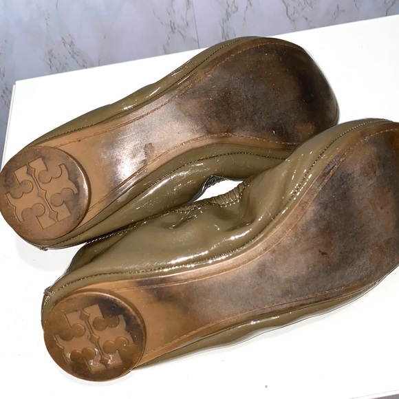 Tory Burch Eddie Bow Ballet Flat Sz 7.5 - Picture 7 of 8